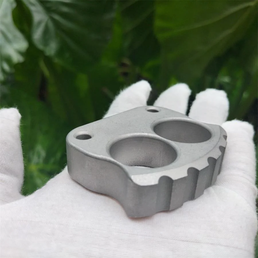 Mini Solid Steel Knuckle Duster Portable EDC Decoration
