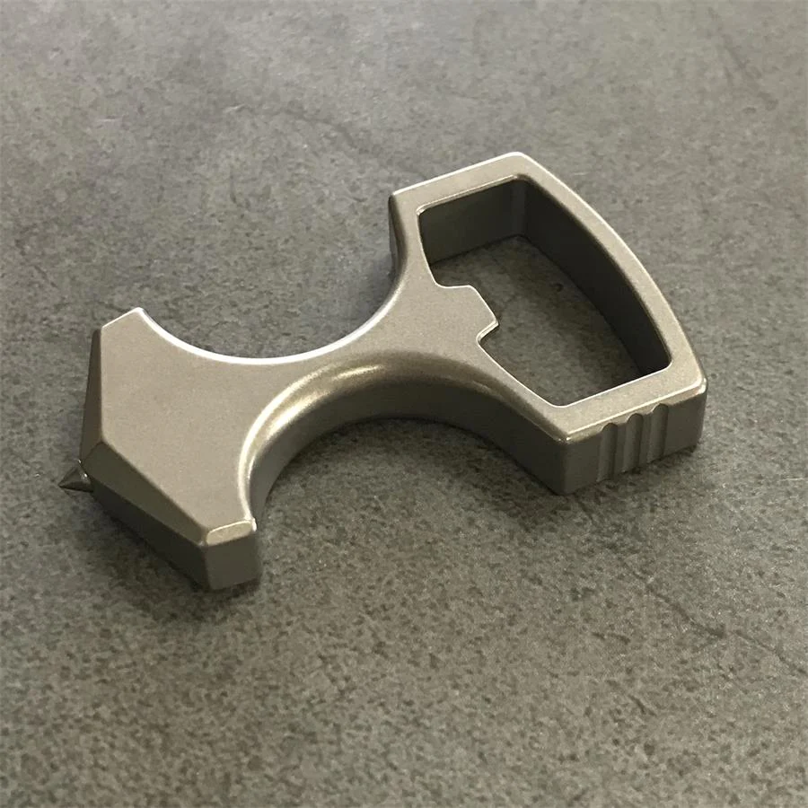 Mini Titanium Bottle Opener Window Breaker EDC Tool - Image 5