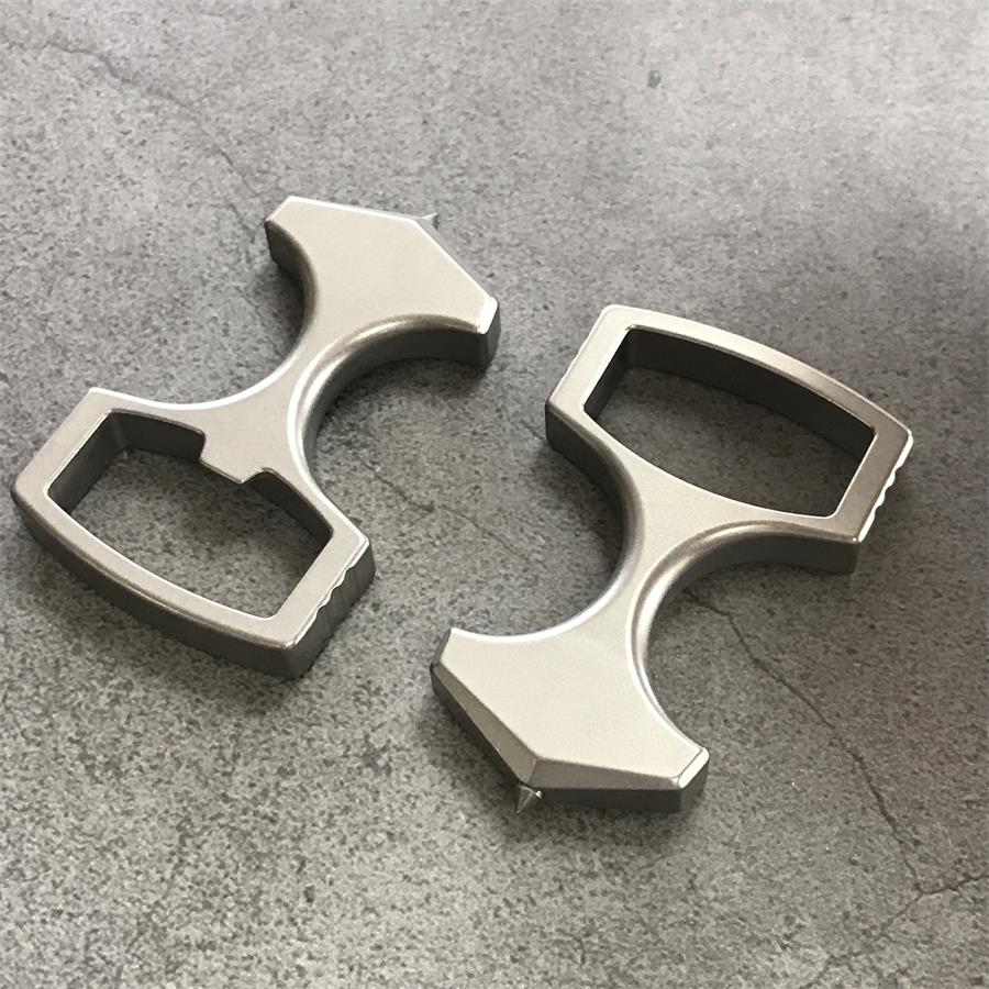 Mini Titanium Bottle Opener Window Breaker EDC Tool - Image 8