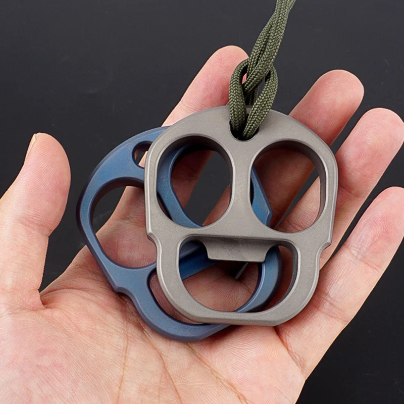 Mini Titanium Knuckle Multi-function Bottle Opening EDC Tool - Image 11