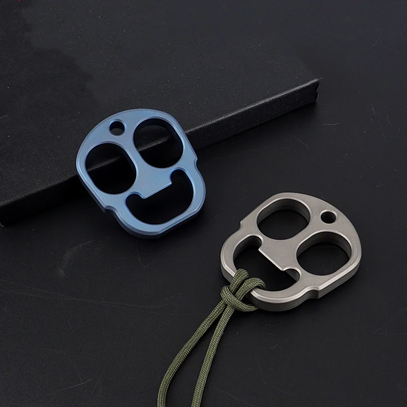 Mini Titanium Knuckle Multi-function Bottle Opening EDC Tool - Image 6