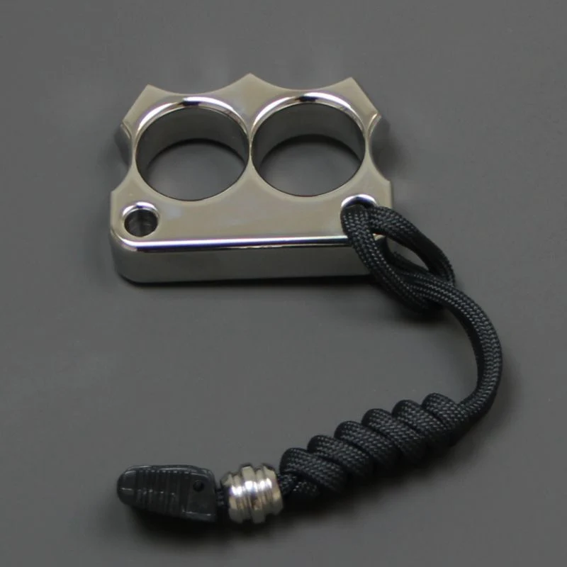 Mini Two Finger Knuckle 316 Steel Window Breaker Protective Gear - Image 2