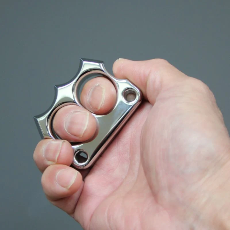 Mini Two Finger Knuckle 316 Steel Window Breaker Protective Gear - Image 4