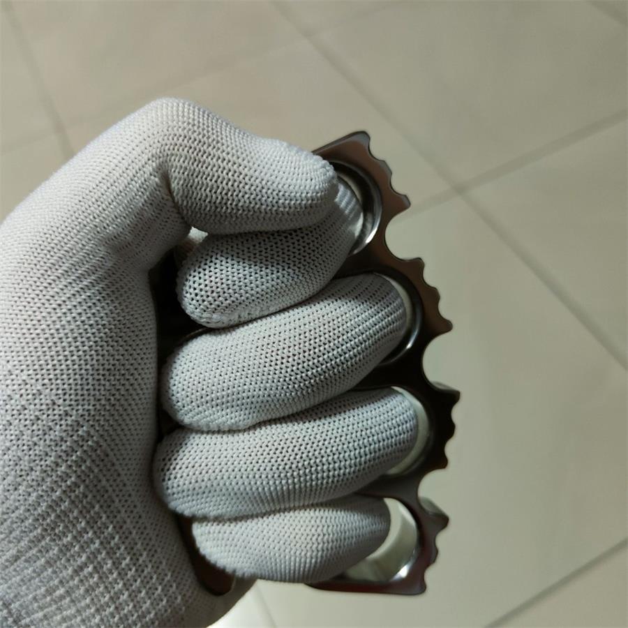 Mirror Titanium Alloy Knuckle Duster Defense Gear - Image 7
