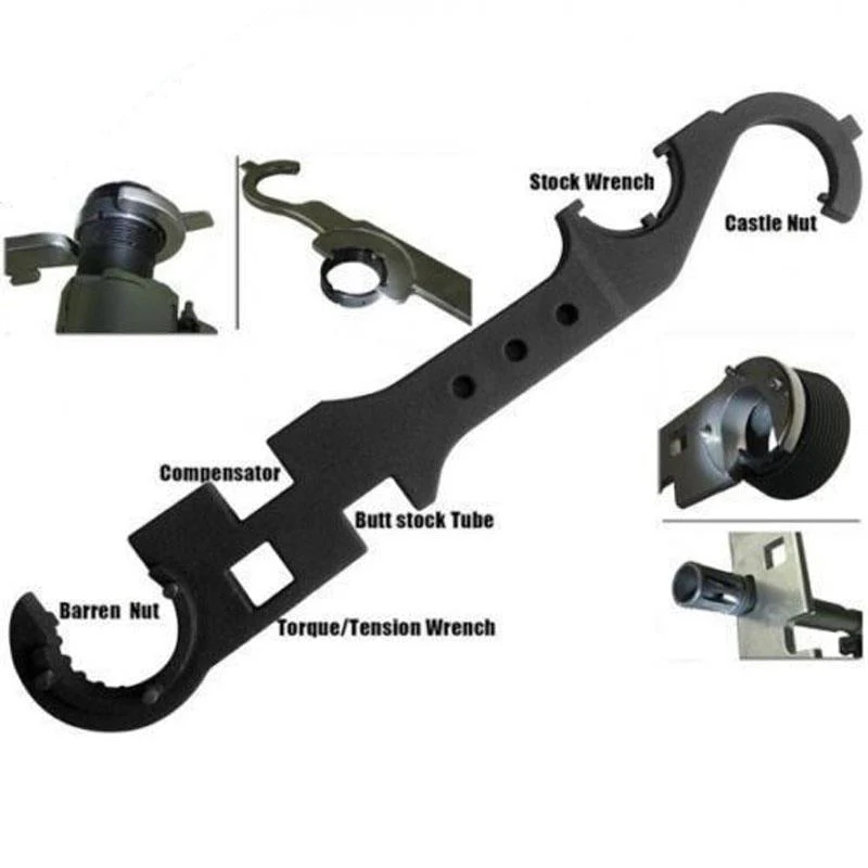Multi-function Combination Wrench High Hardness Bicycle Maintenance Tool Big Wrench - Image 3