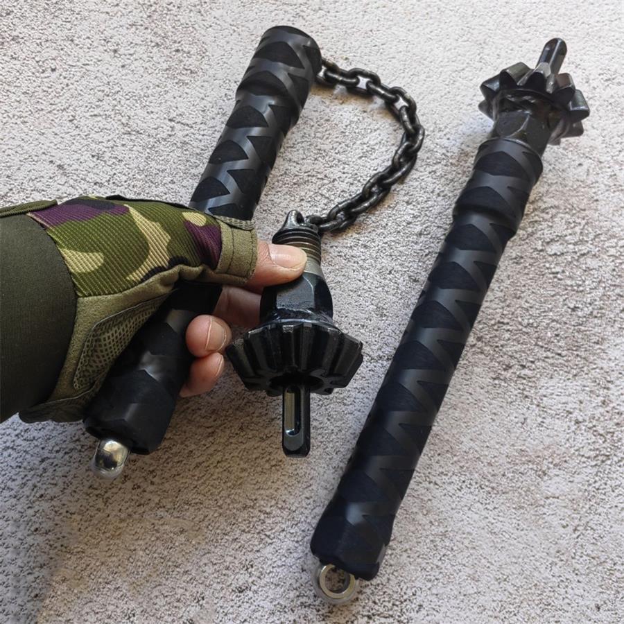 Multi-functional 2-in-1 Hammer Self Defense Window Breaking Stick - Image 3