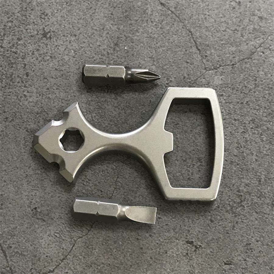 Multi-functional Titanium Bottle Opener Maintenance EDC Tools - Image 3