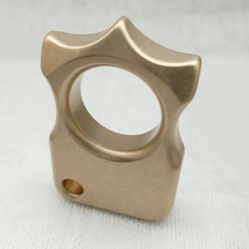 Multi-style Brass Knuckle Duster Broken Window Self-defense Ornament - Image 12