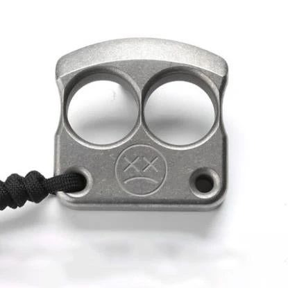 Multi-style Titanium Knuckle Duster Boxing Self Defense Buckle Window Breaker Outdoor EDC Tool - Image 15