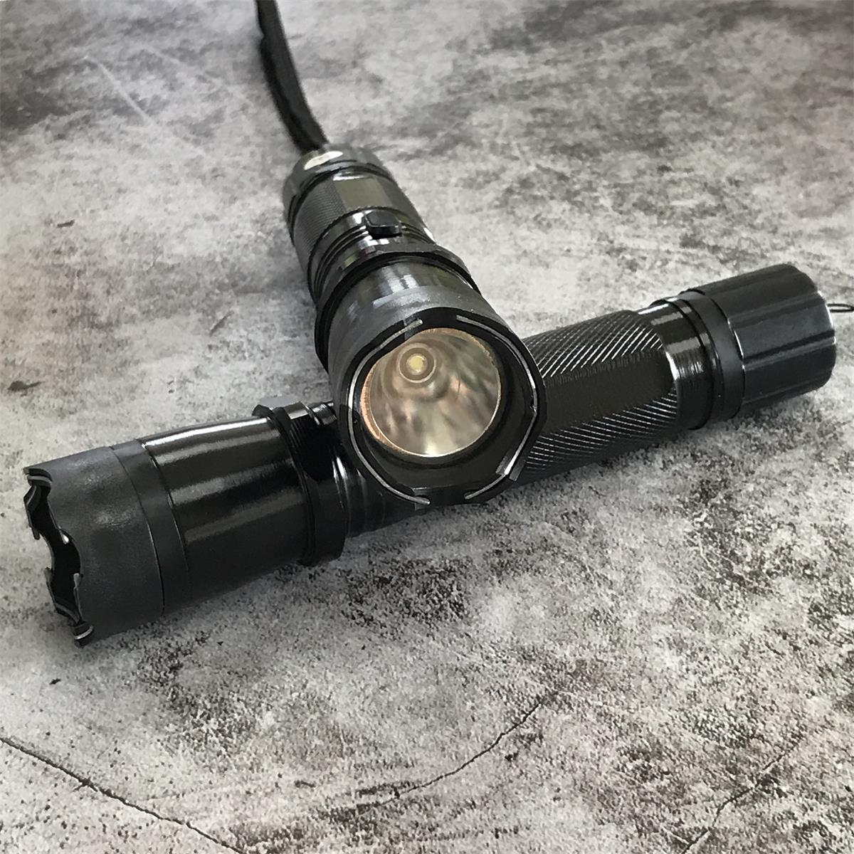 Multifunctional 1101 Stun Gun Portable Electric Stick Lamp - Image 2