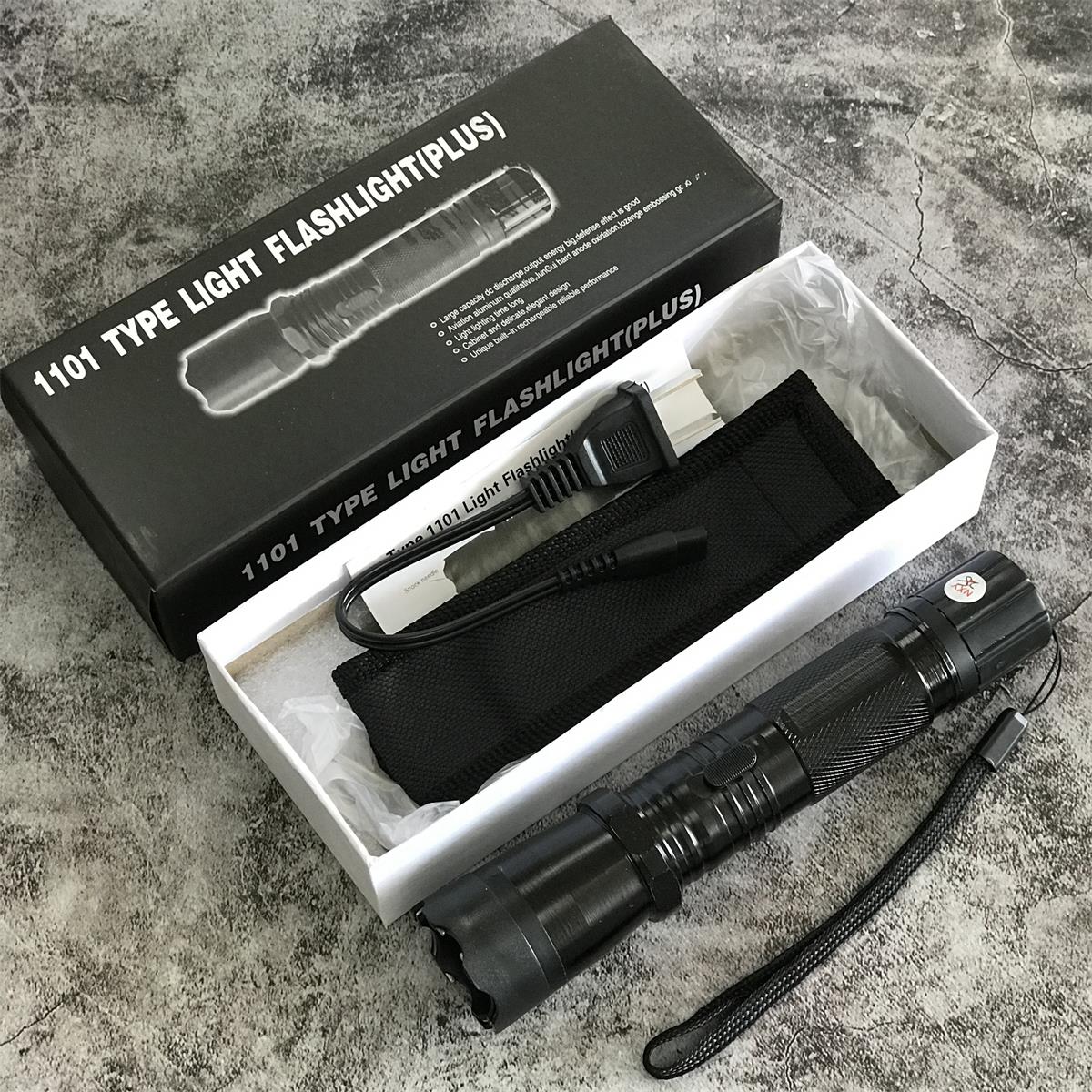 Multifunctional 1101 Stun Gun Portable Electric Stick Lamp - Image 3