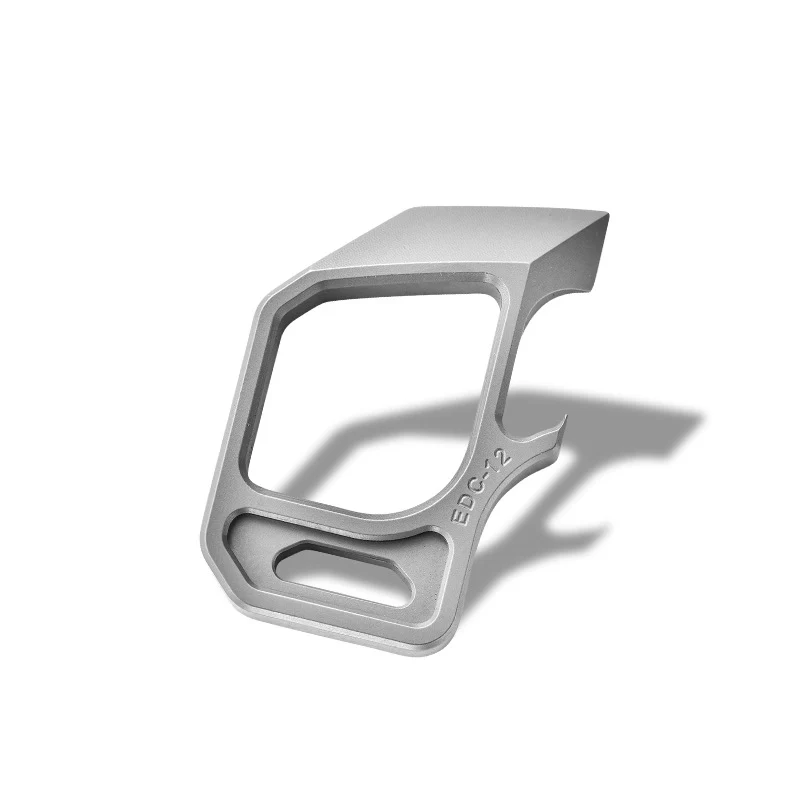 Multifunctional Titanium Knuckle Bottle-opening Self-defense Protective Gear - Image 10