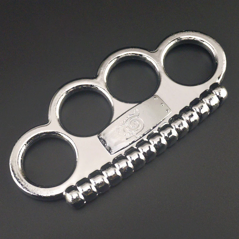 Portable Solid Brass Knuckle Duster Boxing Four Finger Buckle Defense Window Breaker Outdoor EDC Tool - Image 11