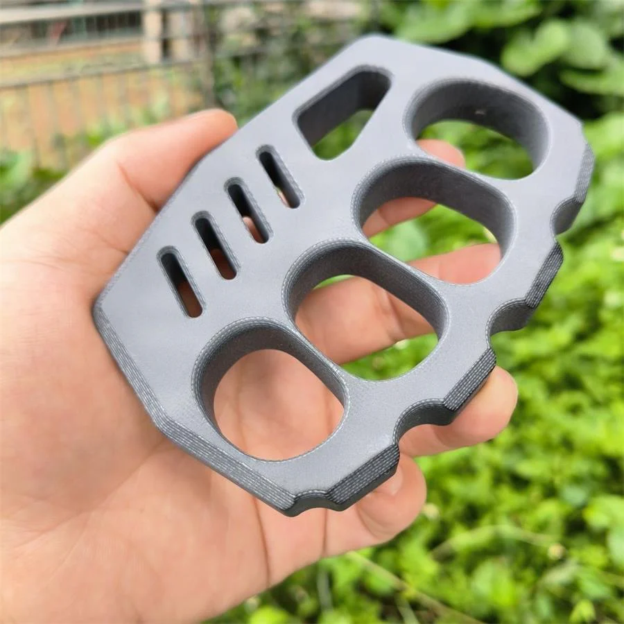 Non-metal G10 Knuckle Duster High Hardness Defense Broken Window Tool - Image 3