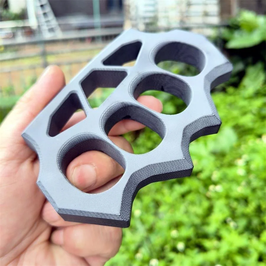 Non-metal G10 Knuckle Duster High Hardness Defense Broken Window Tool - Image 5