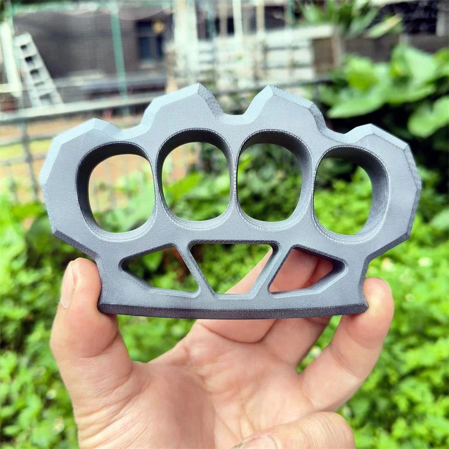 Non-metal G10 Knuckle Duster High Hardness Defense Broken Window Tool - Image 6