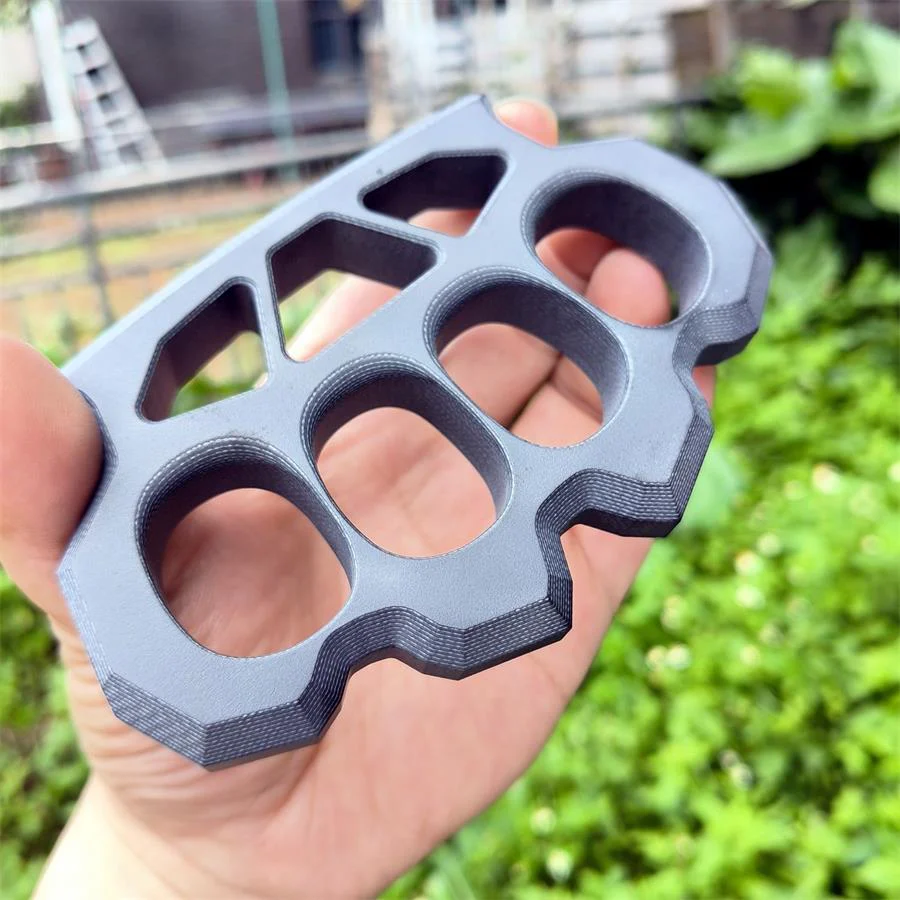 Non-metal G10 Knuckle Duster High Hardness Defense Broken Window Tool - Image 7