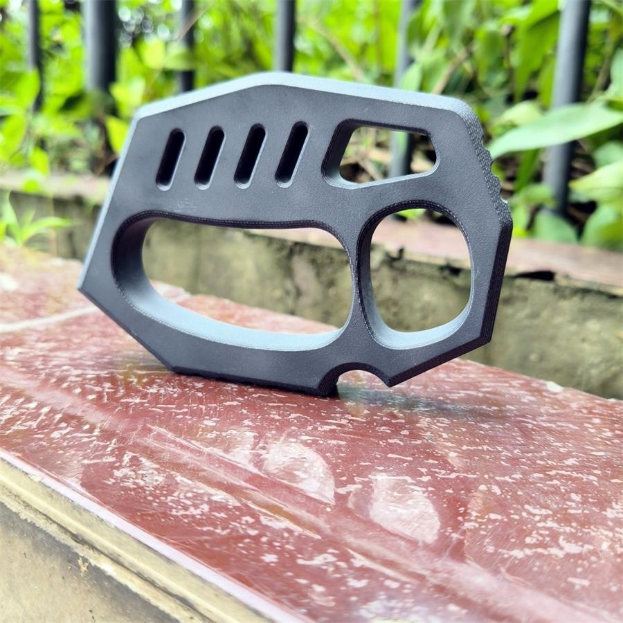 Non-metal G10 Knuckle Duster High Hardness Defense Broken Window Tool - Image 8
