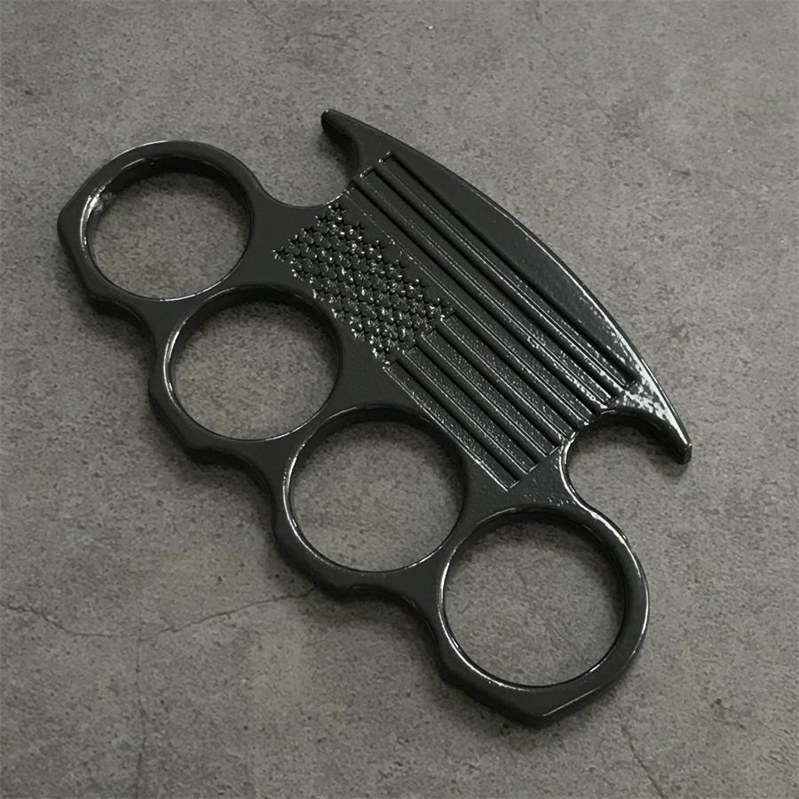 Non-slip Line Knuckle Duster Self-Defense EDC Tool - Image 11