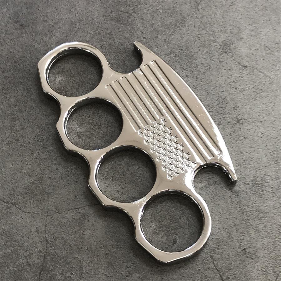 Non-slip Line Knuckle Duster Self-Defense EDC Tool - Image 12