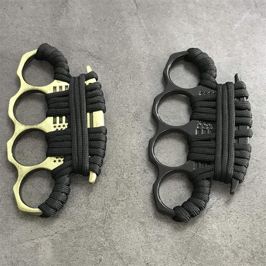 Non-slip Line Knuckle Duster Self-Defense EDC Tool - Image 13