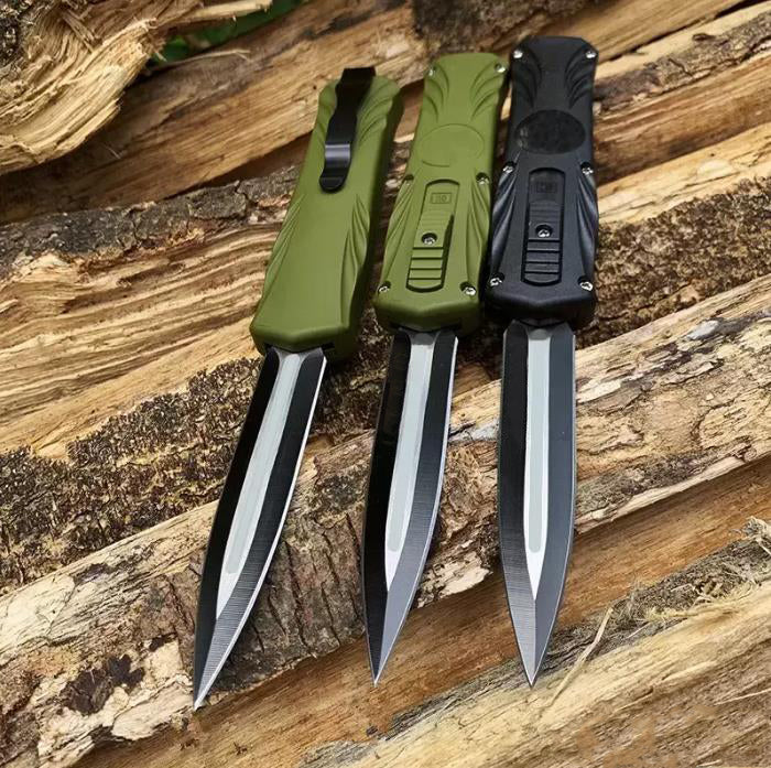 Outdoor Tactical Knife EDC Camping Hiking Pocket Knives - Image 2