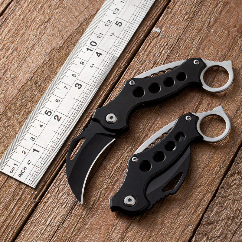 Outdoor Small Claw Knife Survival Folding Knives Safety Defense Pocket Portable EDC Tool - Image 3