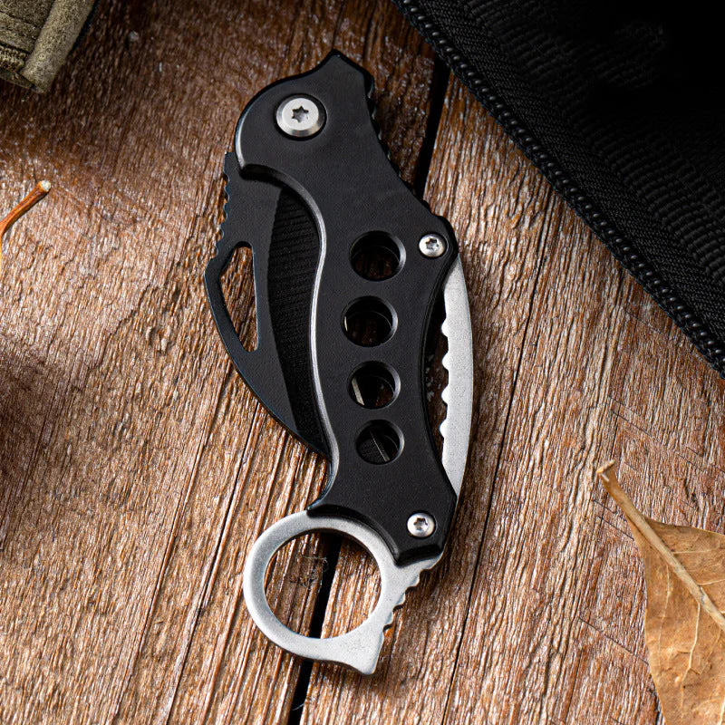 Outdoor Small Claw Knife Survival Folding Knives Safety Defense Pocket Portable EDC Tool - Image 4