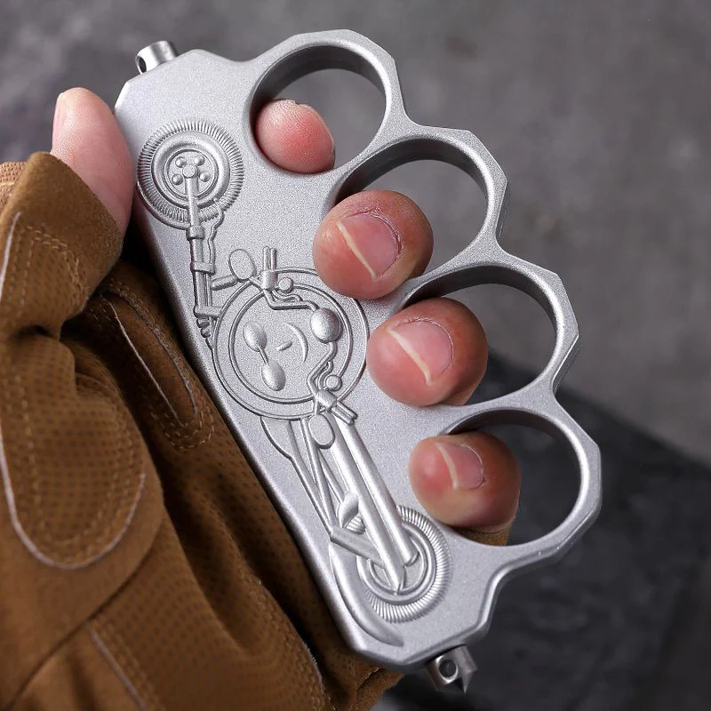 Outdoor Creative Knuckle Duster Broken Window EDC Tool - Image 2