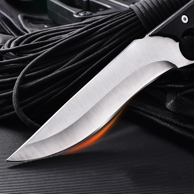 Outdoor Knuckle Fixed Blade Knife Camping Survival Tactical Straight Knives - Image 4