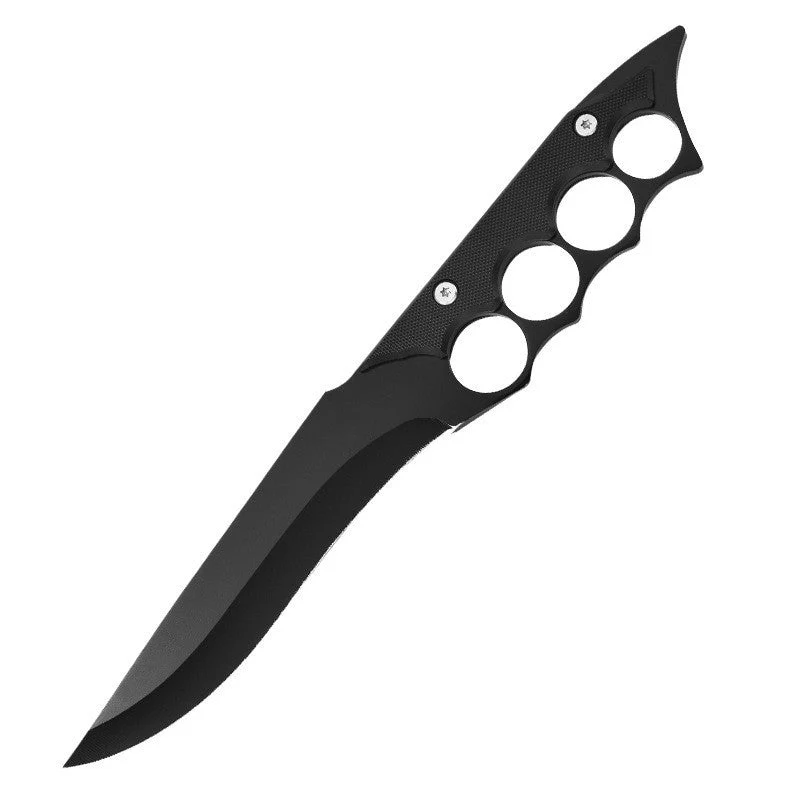 Outdoor Knuckle Fixed Blade Knife Camping Survival Tactical Straight Knives - Image 6