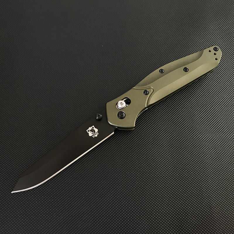 Outdoor Liome 940 Folding Knife Aluminum Handle Camping Saber Safety Defense Pocket Knives - Image 13