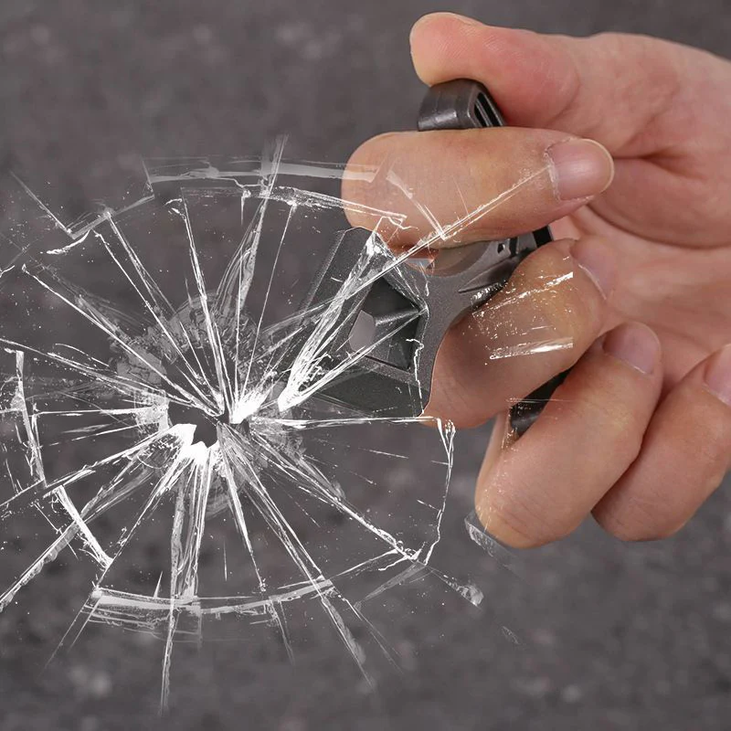 Outdoor Self-defense Knuckle Duster Broken Window Protective Gear - Image 4