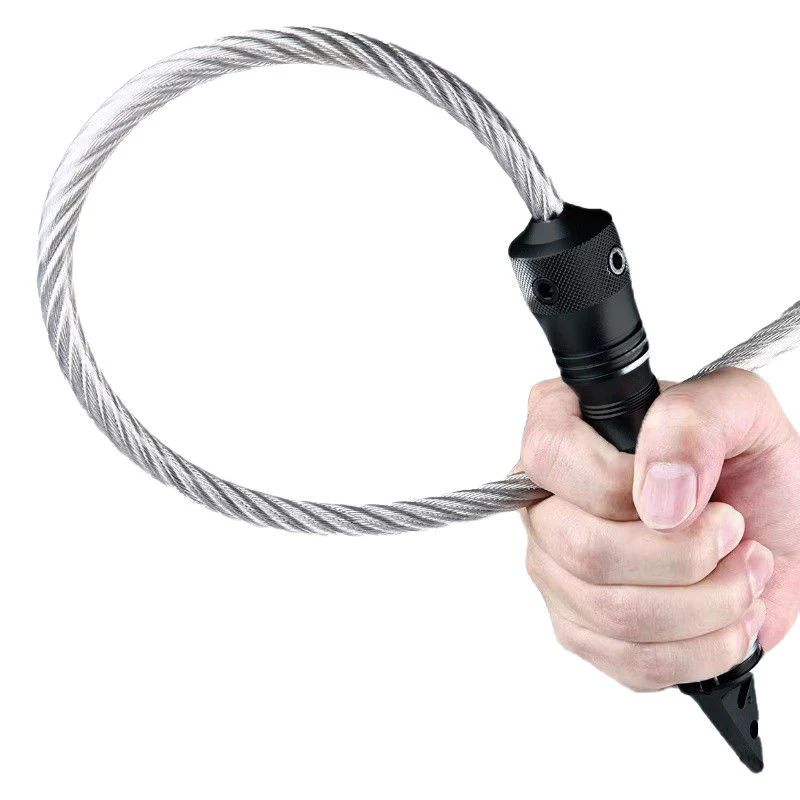 Outdoor Self-Defense Tactical Whip Window Breaker EDC Tool - Image 2