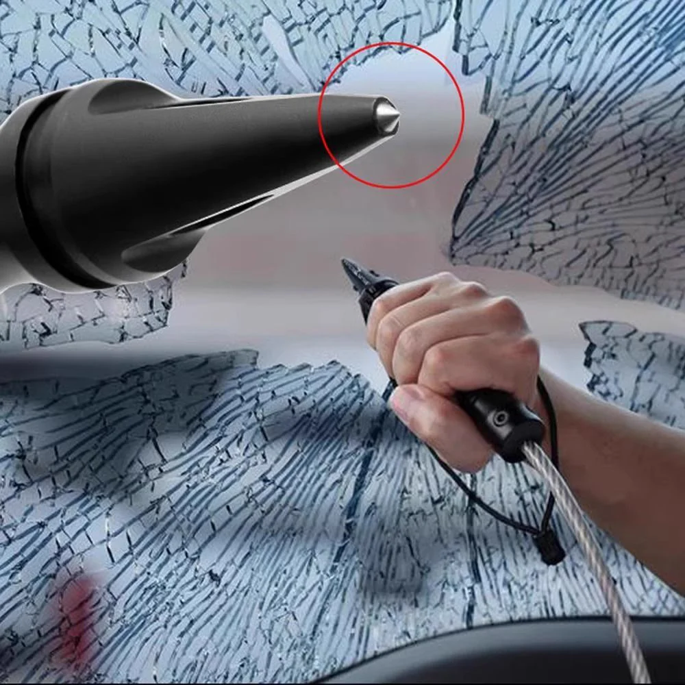Outdoor Self-Defense Tactical Whip Window Breaker EDC Tool - Image 3