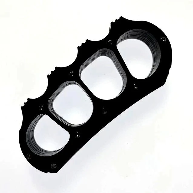 Outdoor Strong Knuckle Duster Defense Window Breaker Camping Boxing Guard Combat Defense EDC Tool - Image 4