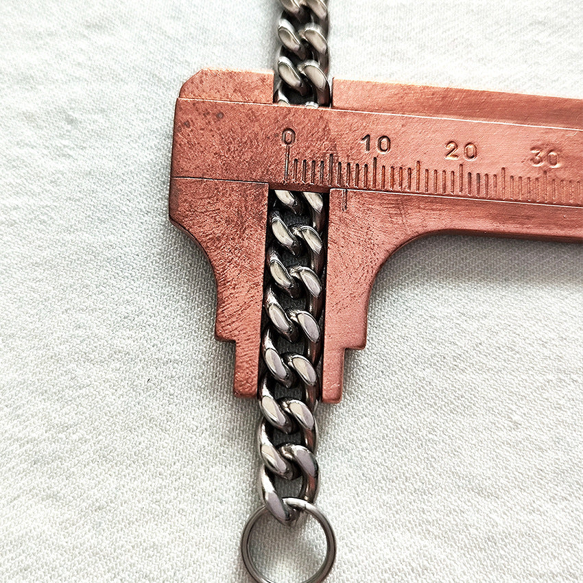 Portable 304 Steel Toothpick Titanium Chain Self Defense EDC Tool - Image 12