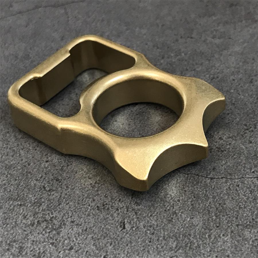 Portable Bottle Opener Brass Knuckle Duster EDC Gadget - Image 4