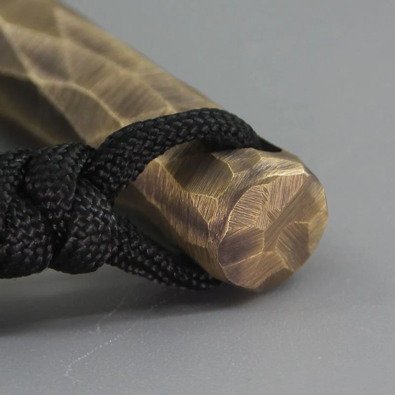 Portable Brass Self-defense Stick Retro EDC Gadget - Image 4