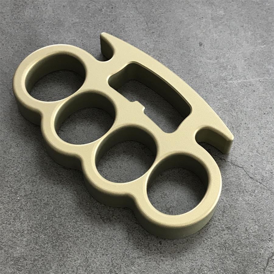 Portable Classic Aluminum Knuckle Duster Bottle Opener Gear - Image 3