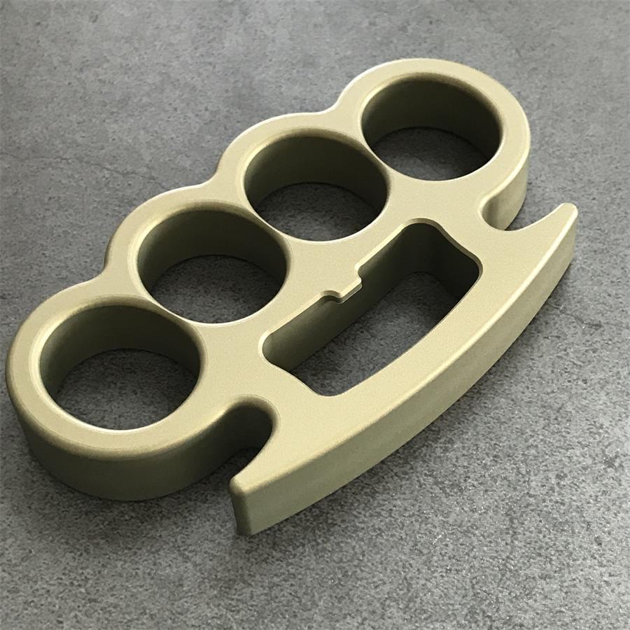 Portable Classic Aluminum Knuckle Duster Bottle Opener Gear - Image 4