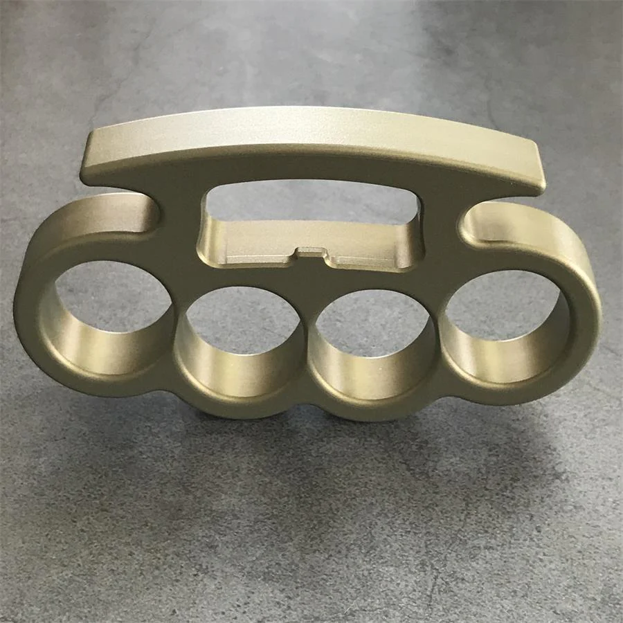 Portable Classic Aluminum Knuckle Duster Bottle Opener Gear - Image 5