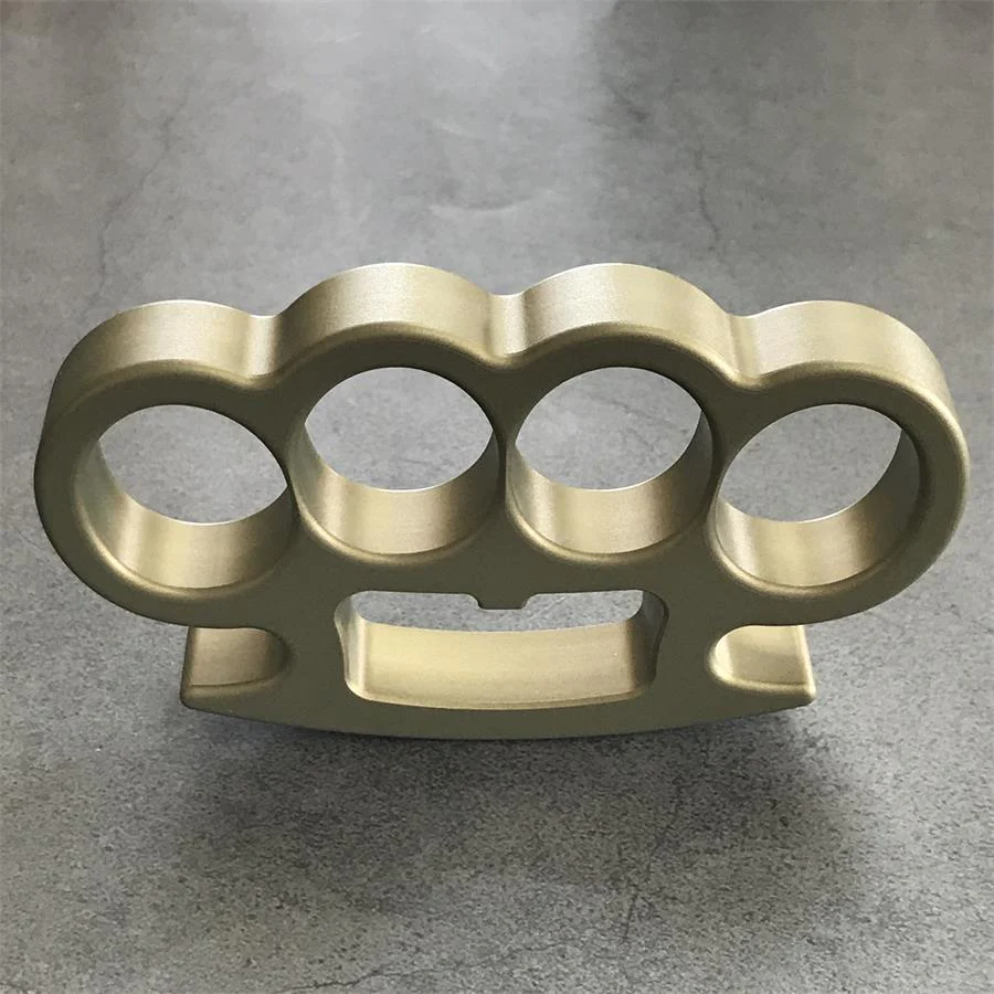 Portable Classic Aluminum Knuckle Duster Bottle Opener Gear - Image 6