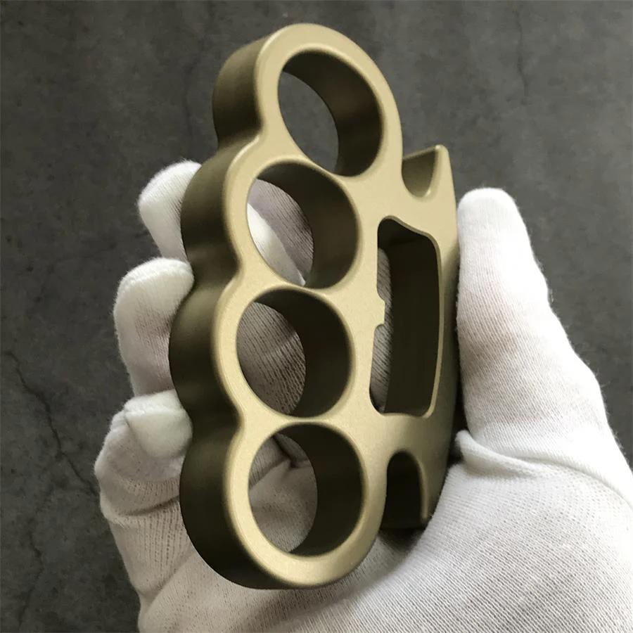 Portable Classic Aluminum Knuckle Duster Bottle Opener Gear - Image 8
