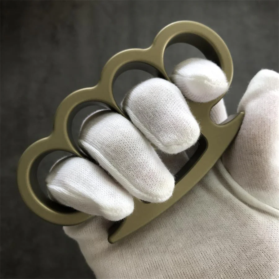 Portable Classic Aluminum Knuckle Duster Bottle Opener Gear - Image 9