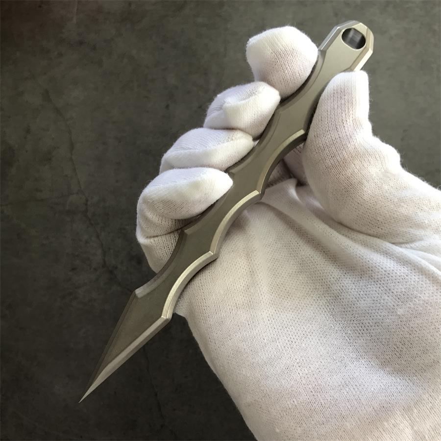 Portable Titanium Alloy Crowbar Broken Window EDC Tool - Image 5