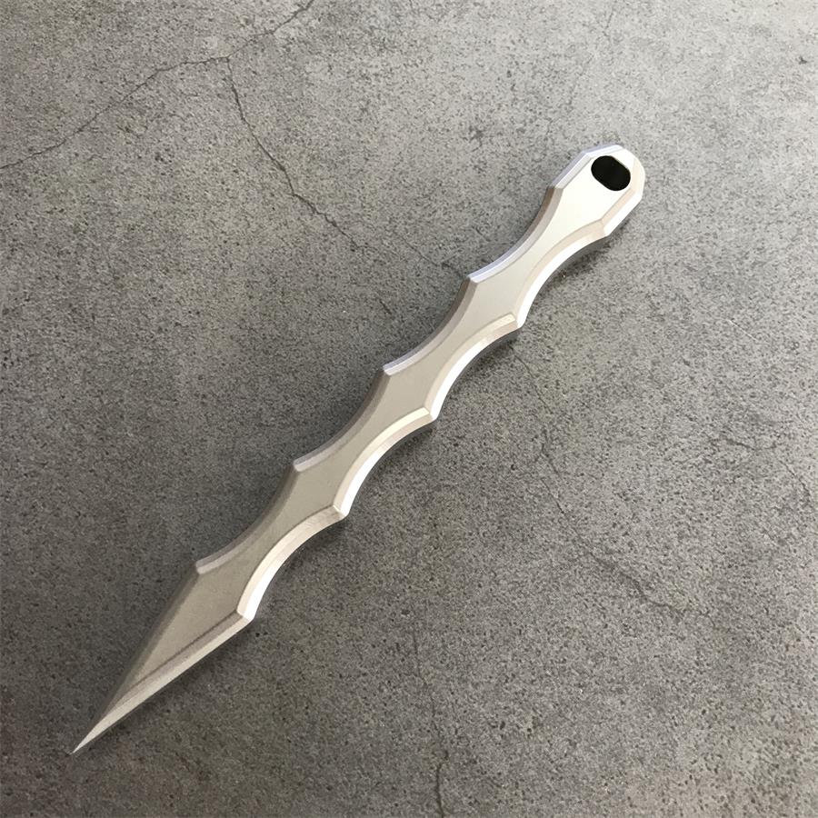 Portable Titanium Alloy Crowbar Broken Window EDC Tool - Image 8