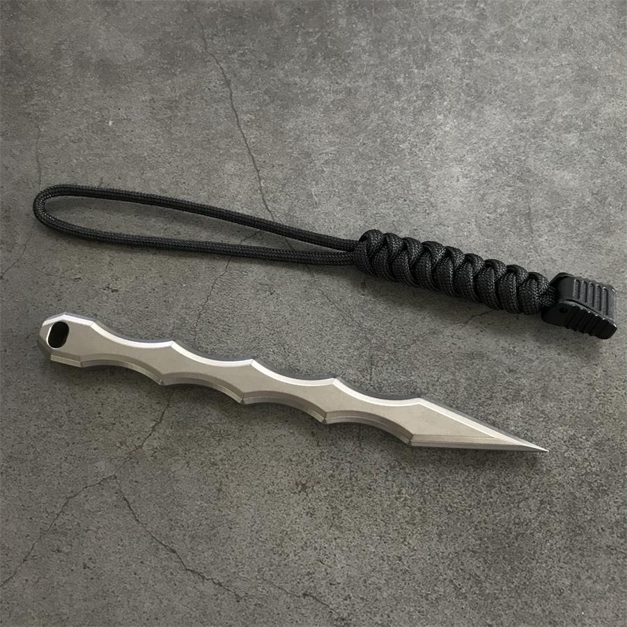 Portable Titanium Alloy Crowbar Broken Window EDC Tool - Image 9