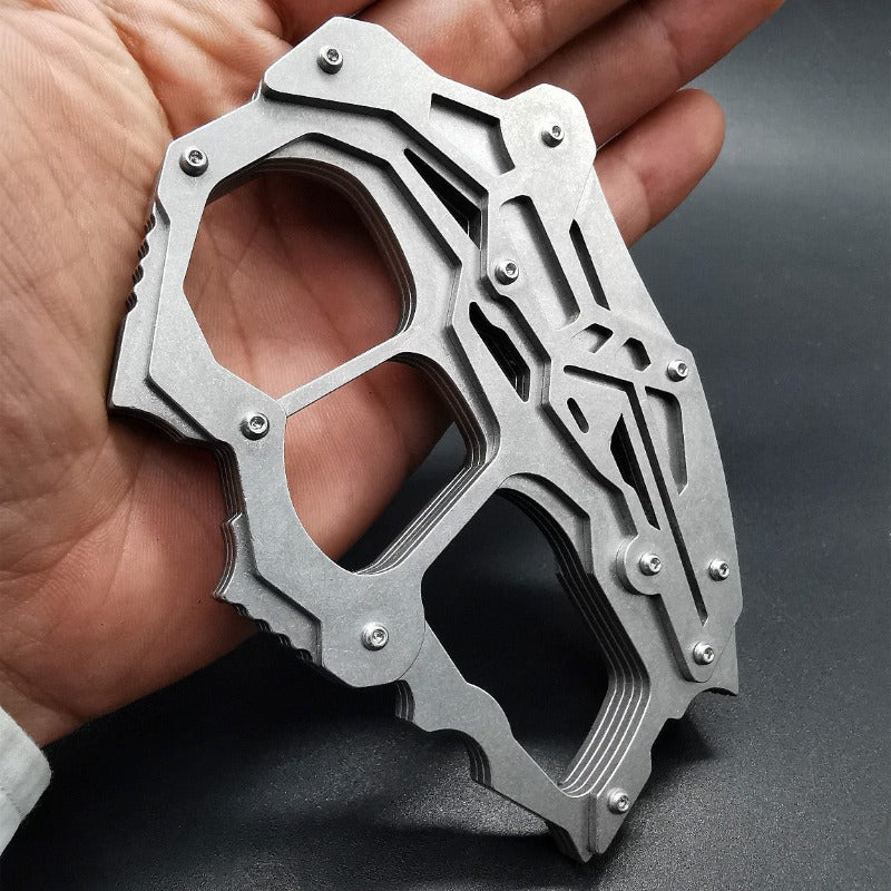 Precision Sturdy Steel Three Finger Knuckle Duster - Image 3