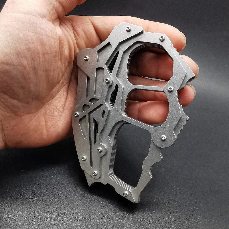 Precision Sturdy Steel Three Finger Knuckle Duster - Image 4